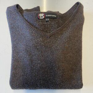 Brown Merino Wool Sweater